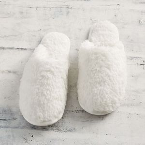 New Pottery Barn Teddy Bear Slippers Size Small